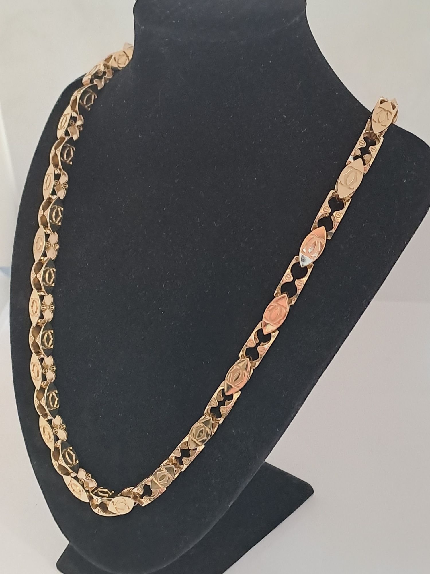 Złoty Łańcuszek splot CARTIER Pr 585  129.12 Wyrób  Nowy