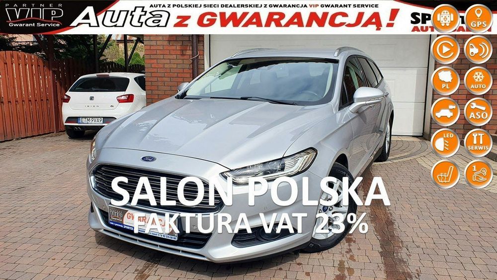 Ford Mondeo 2.0 TDCI 180KM, EDITION, NAWIGACJA, Kamera, Full LED, F.vat23%,Serwis