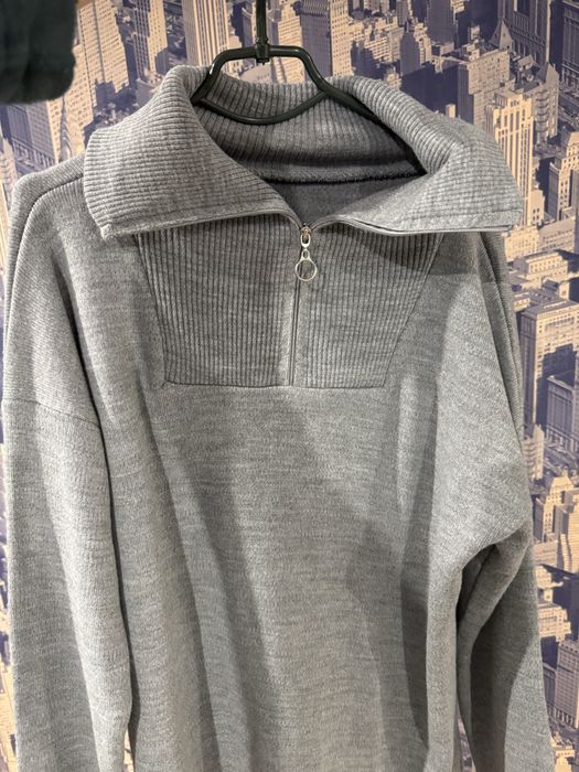 Кофта на замочку оверсайз