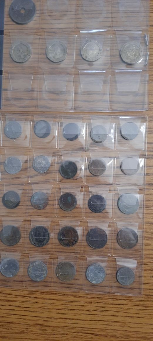 Zestaw monet Niemcy i zagranica kolekcja