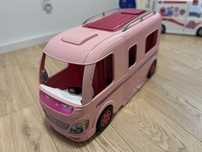 6 zabawek barbie camper samolot food truck karetka stacja kon