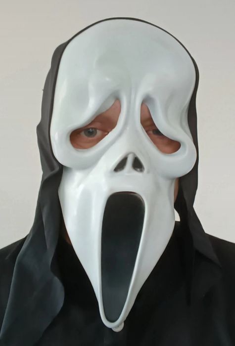 Maska gumowa Ghostface Krzyk
