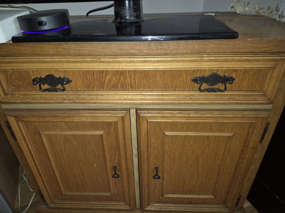 Komoda dębowa z szufladą