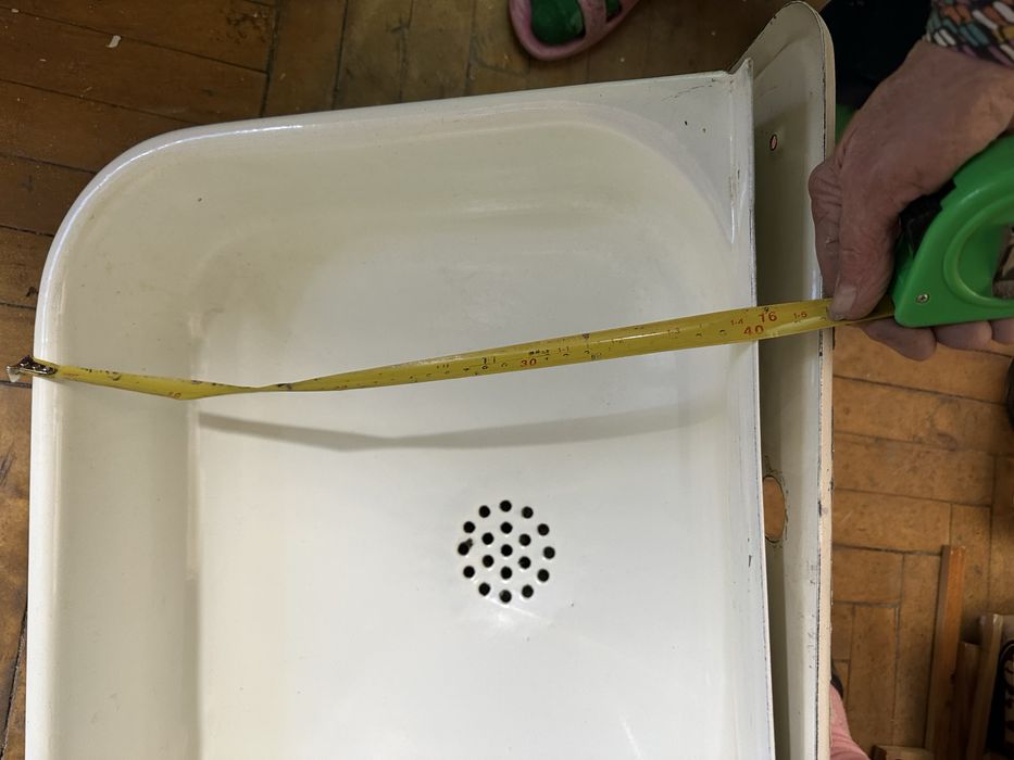 Раковина металическая