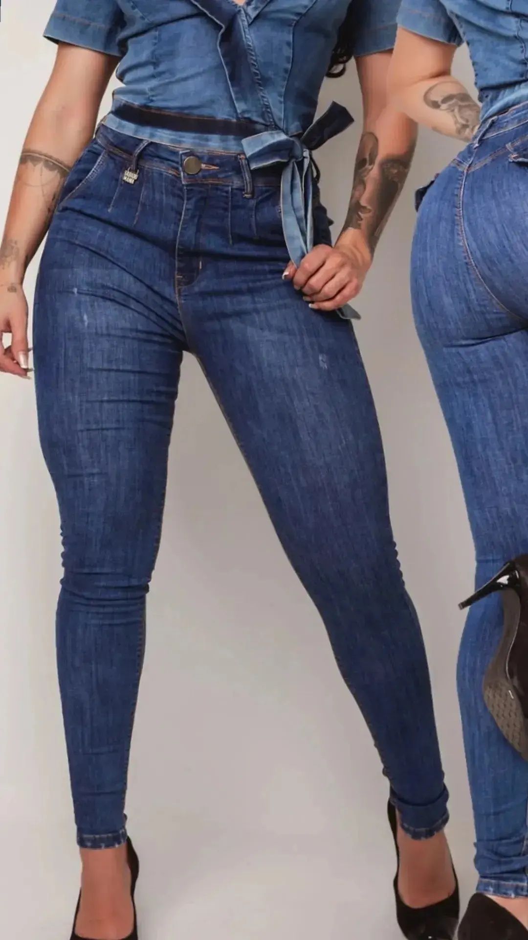 Calça jeans brasileira