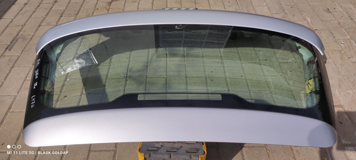 Klapa Bagażnika Tył LY7W z Audi A3 8L 1.9 5 Drzwi 99 Blask Gołdap