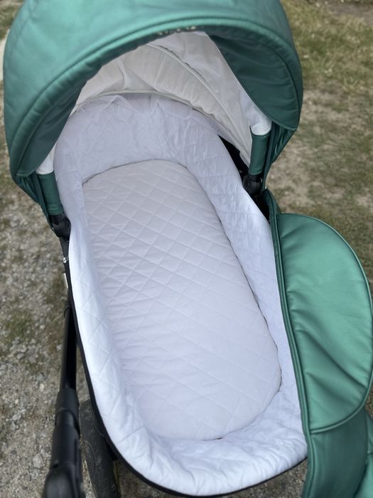 Дитяча коляска Gold Onyx екошкіра