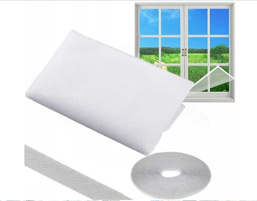 Moskitiera Siatka na Okno Okienna na Komary Owady  150x180