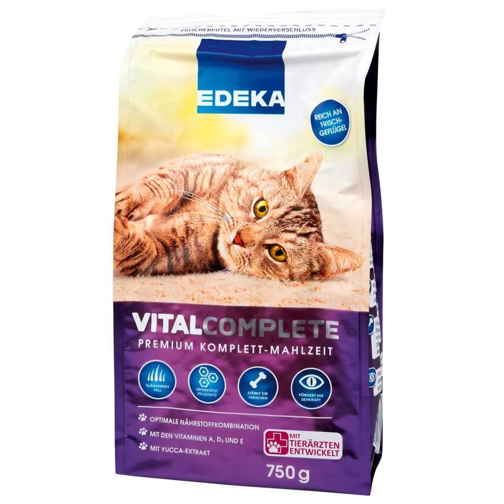 Немецкий корм для котов "Vital Complete Premium" , Курица