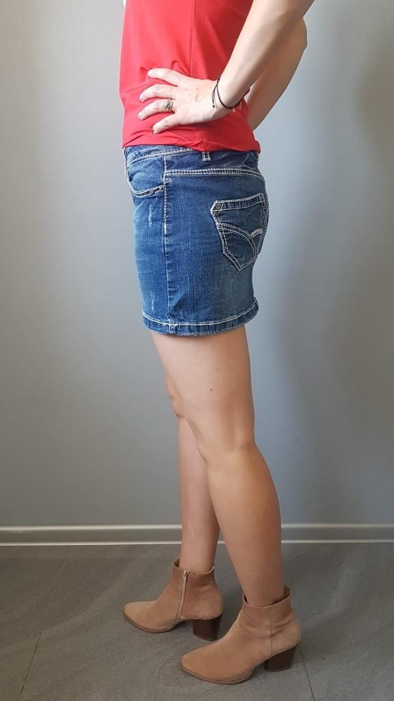 Jeansowa spódniczka