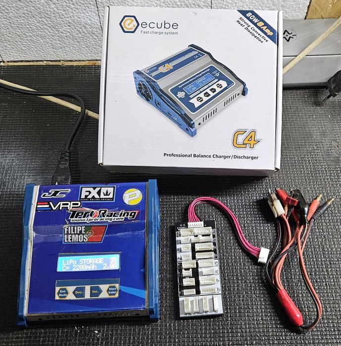 Carregador de lipos radio modelismo