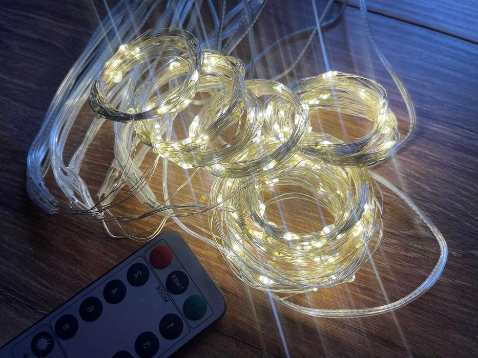 Гірлянда-штора 3×3