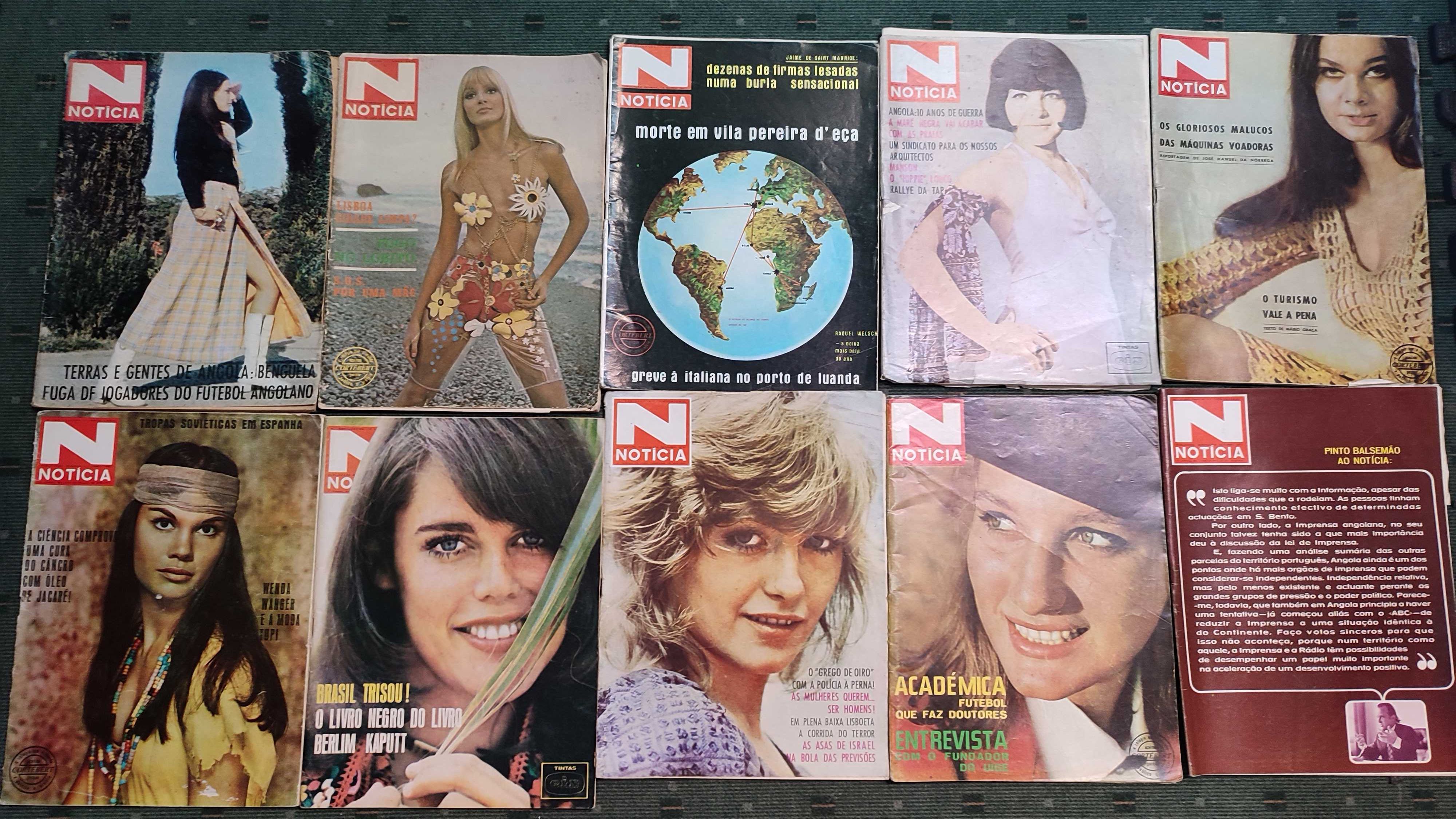 Lote 20 Revistas Noticia - Luanda, Anos 60