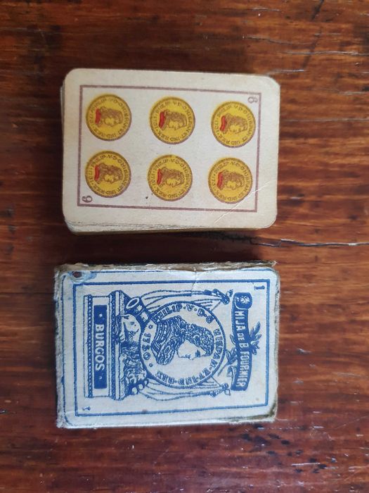 Vintage - Baralho Naipe  Infantil .HIJA B FOURNIER.BURGOS