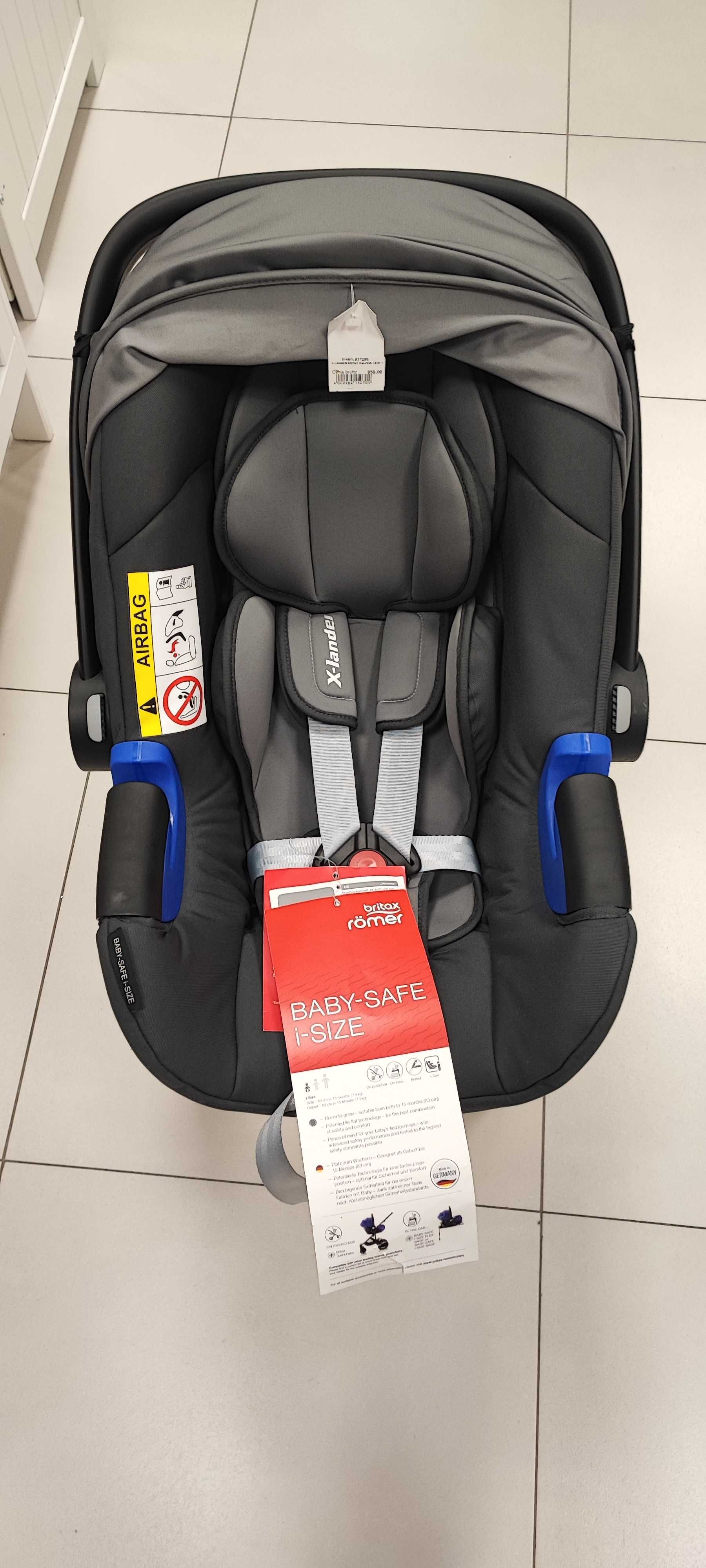 Fotelik samochodowy BRITAX-ROMER Baby-Safe 2 i-Size Storm Grey