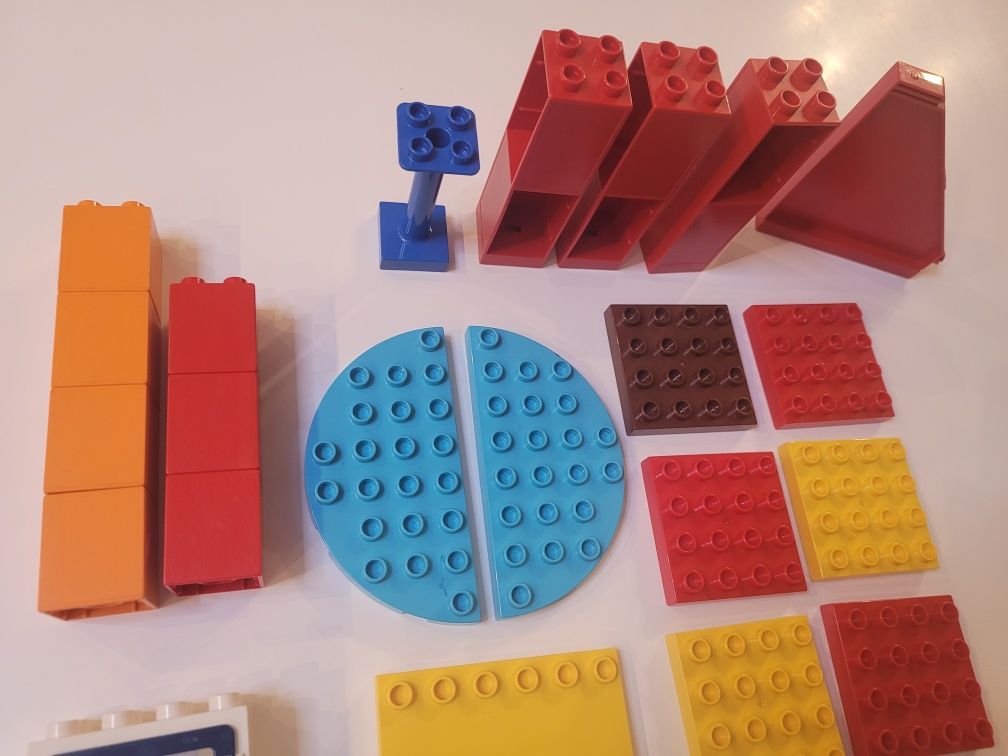 Płytka podstawa filar 4x4 4x8 klocki LEGO DUPLO