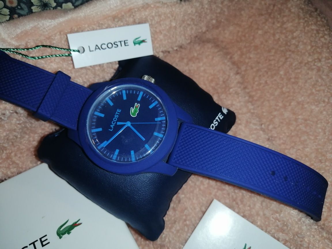 Zegarek LACOSTE  _  NOWY (z folią tarcza, i też z metką, pudełkiem itd