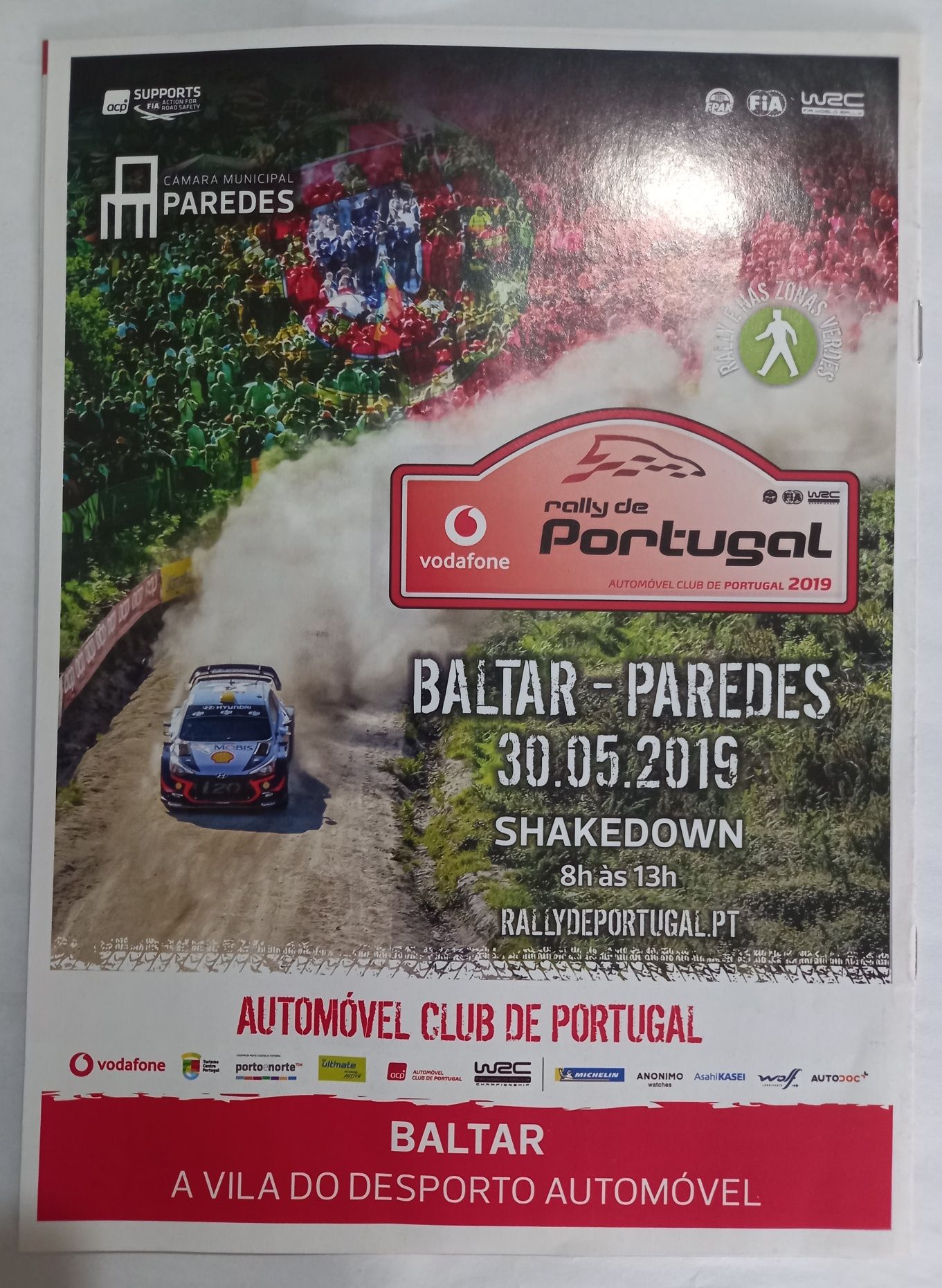 guia do Rally de Portugal 2019