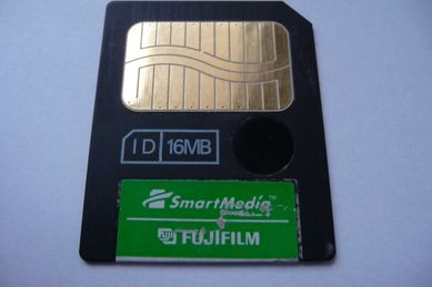 Karta pamięci SmartMedia FujiFilm 16MB made in Japan.