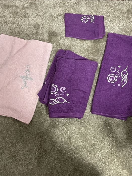 Conjunto de toalhas de banho e rosto