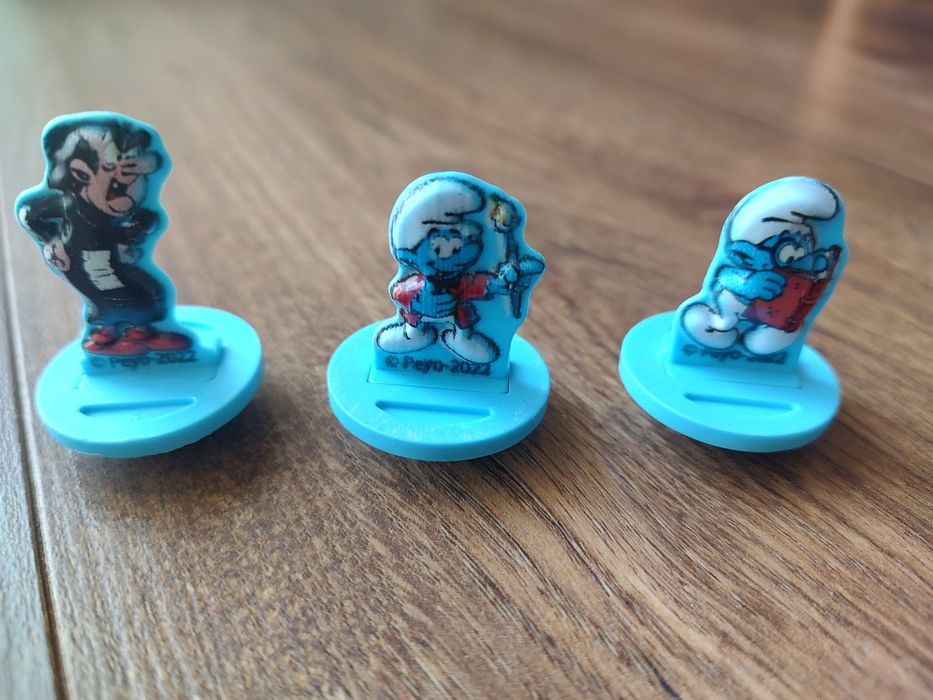 Figurki Smerfne Smerfy - 3 szt.