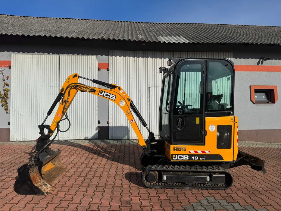 Sprzedam minikoparkę JCB 19c1 2020rok