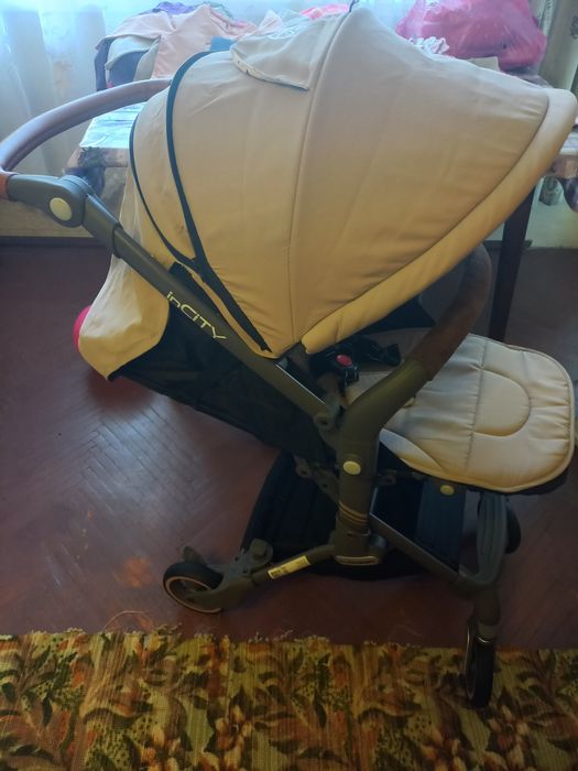 Коляска El Camino inCITY ME 1068 Beige