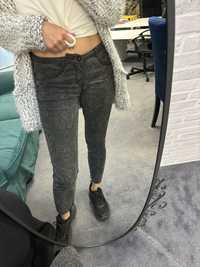 Esprit edc spodnie chinos skinny slim fit jeans koronka koronkowe