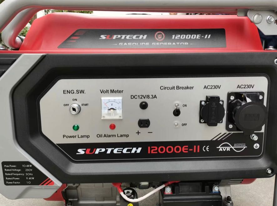 Генератор Suptech 10,5 кВт модель (1 фаза)