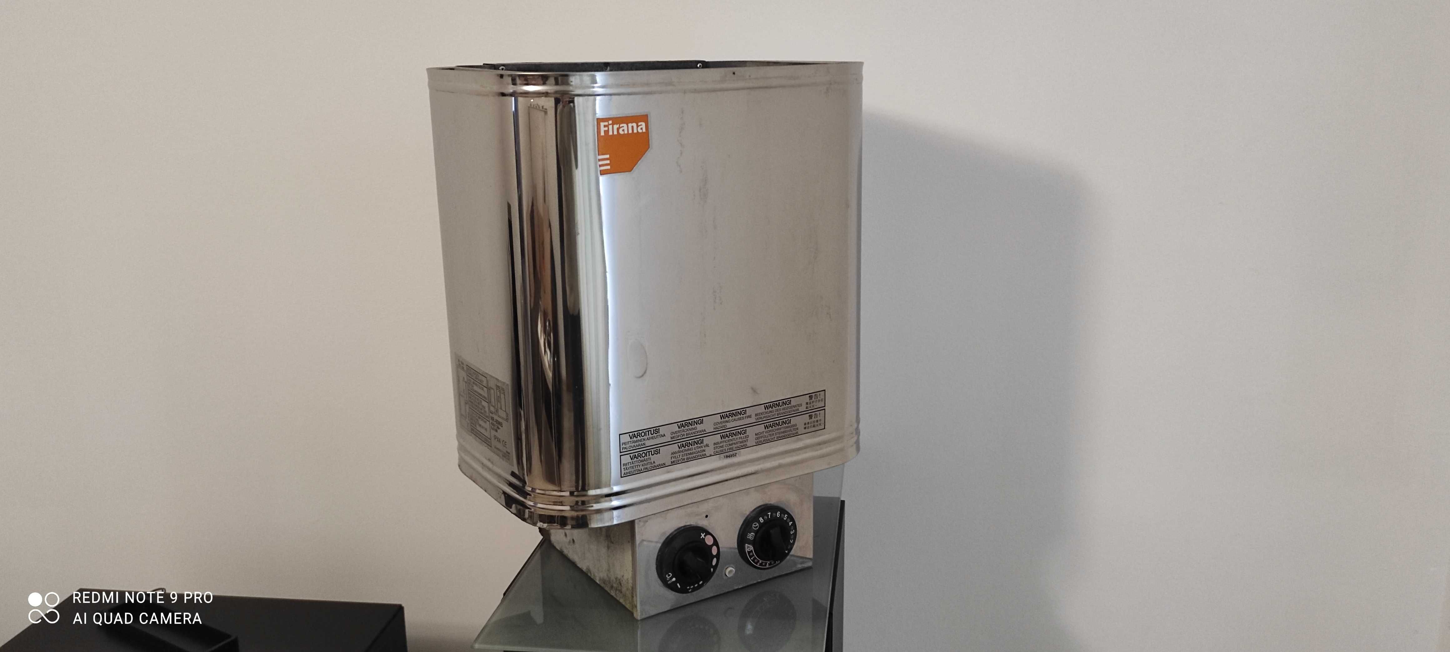 Pięc elektryczny do sauny 8 kW sterowanie Firana