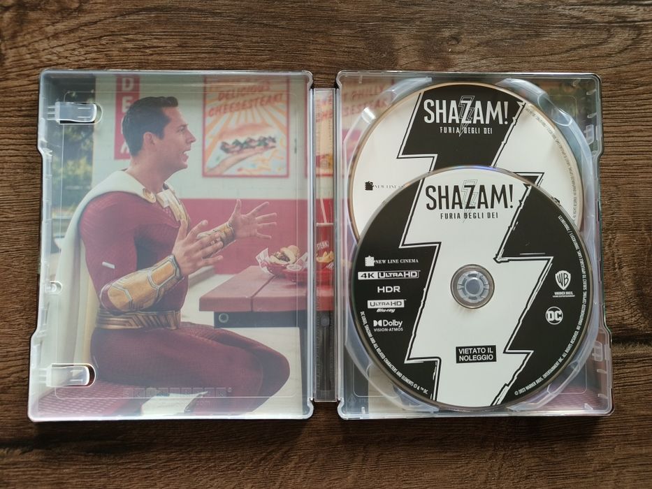 Shazam! Gniew bogów 4K UHD Steelbook PL