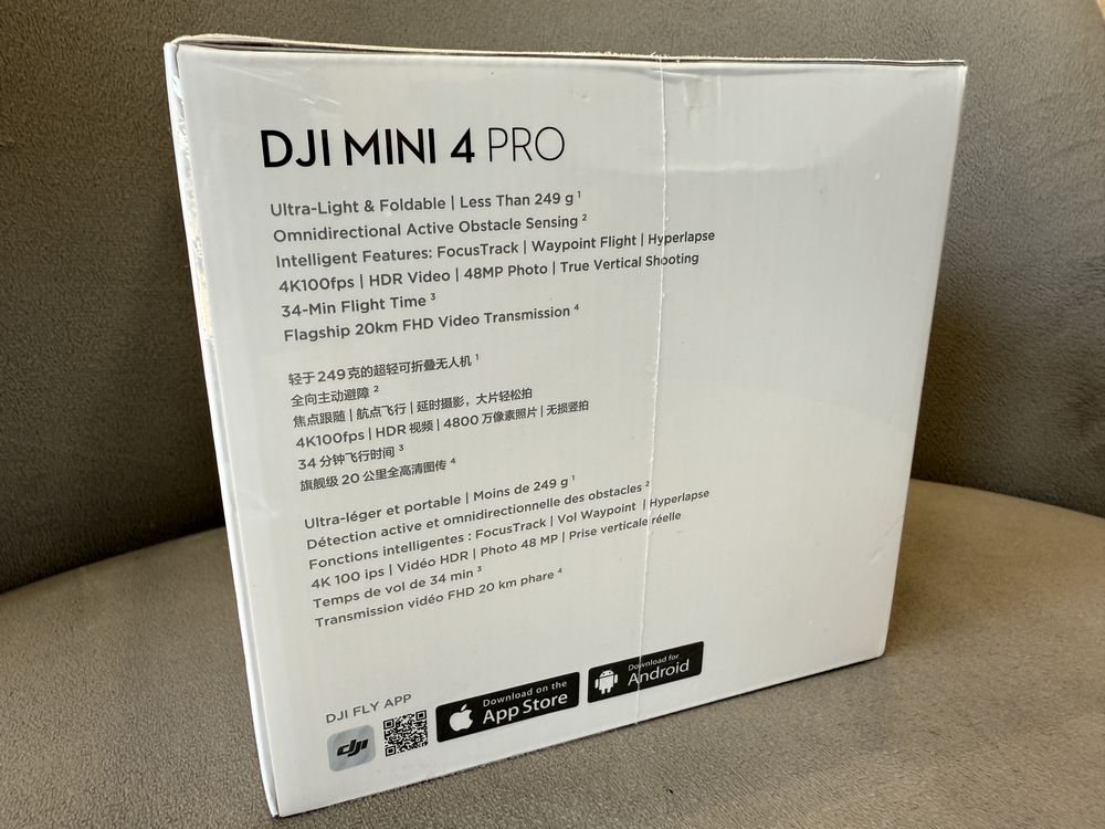 Квадрокоптер DJI Mini 4 Pro c RC 2 Remote Controller
