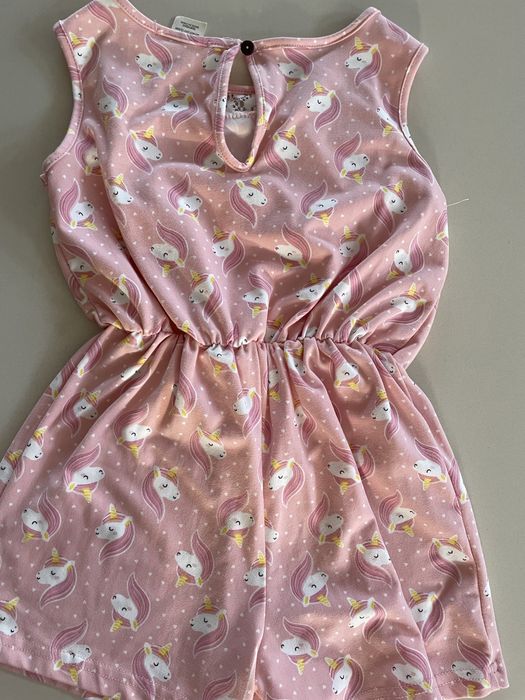 Kombinezon letni z jednorożcem