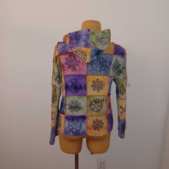 SHIKHA obłędna bluza z Nepalu 100% bawełna dla XL+
