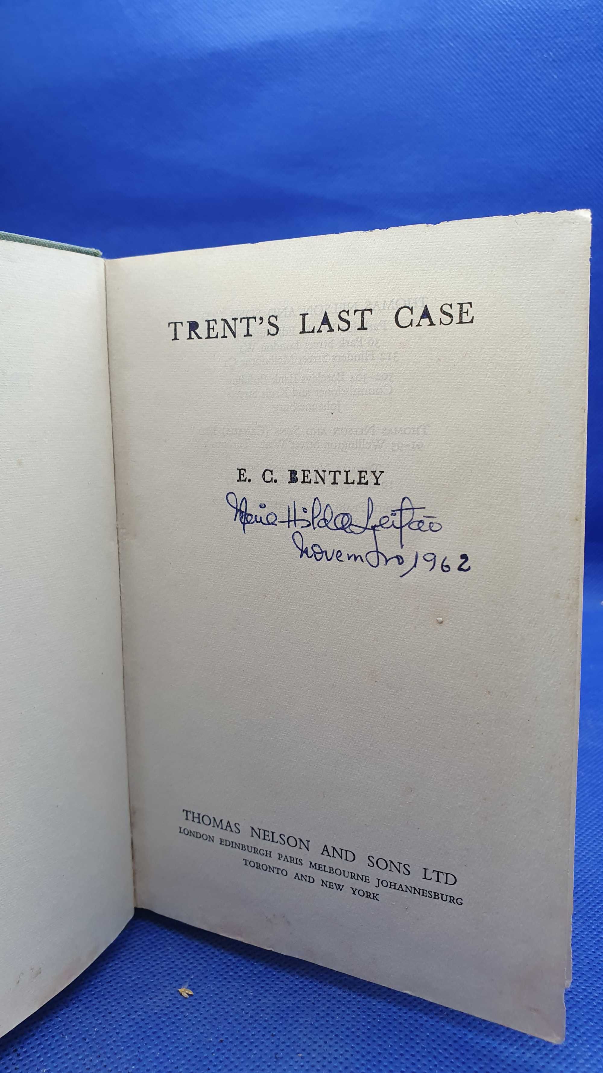 Livro - REF PAR1 - E.C.Bentley - Trents Last Case