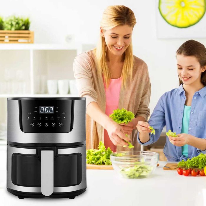 Аерофритниця сенсорна 8л, 4200Вт, Rainberg RB-2268 / Мультипіч