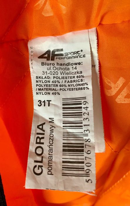 Kurtka narciarska 4F damska + spodnie narciarskie Kangaroo