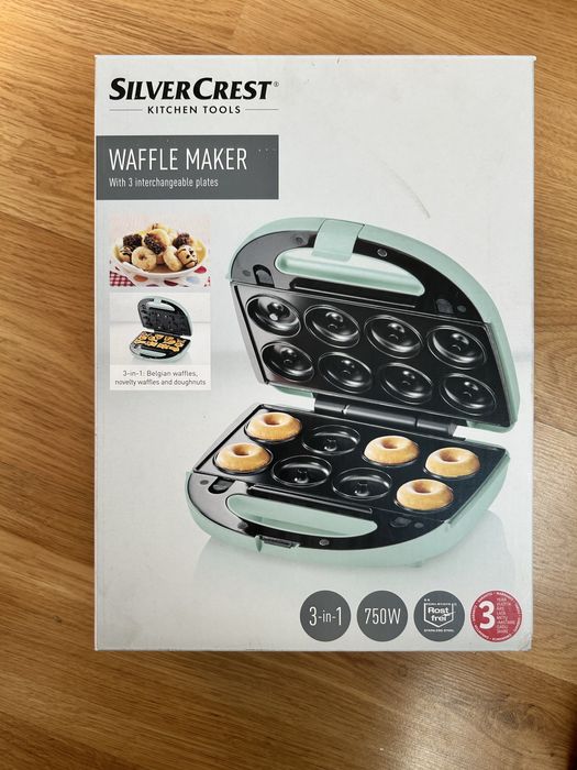 Gofrownica SilverCrest 3-w-1 750W