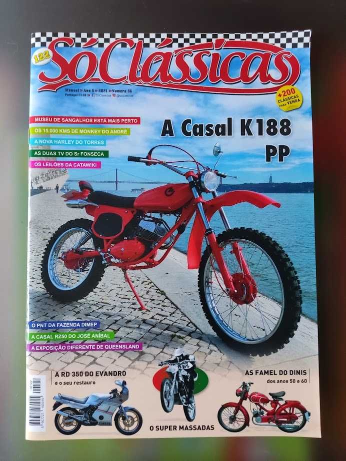 Revista portuguesa motos motorizadas Só Clássicas