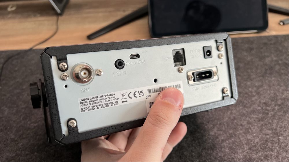 Skaner szerokopasmowy UNIDEN SDS200e DMR