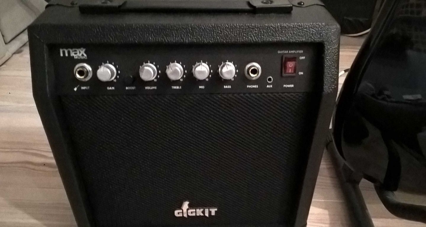 Gitara elektryczna zestaw na prezent