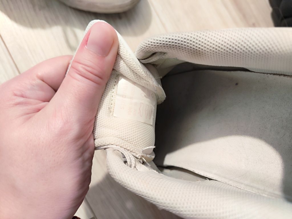 Białe buty sprandi sportowe casualowe sneakersy adidasy