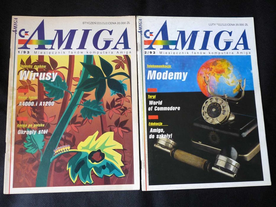 Czasopismo Amiga 1993 (10 sztuk)