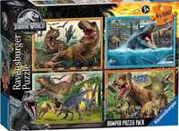 Puzzle 4x100 Jurassic World Bumper Pack