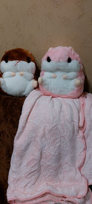 Мягкая игрушка  4 в 1 ХОМЯК