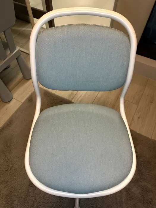 Nowe krzesło dziecięce, biurowe, biały/Vissle jasnoszary, ÖRFJÄLL