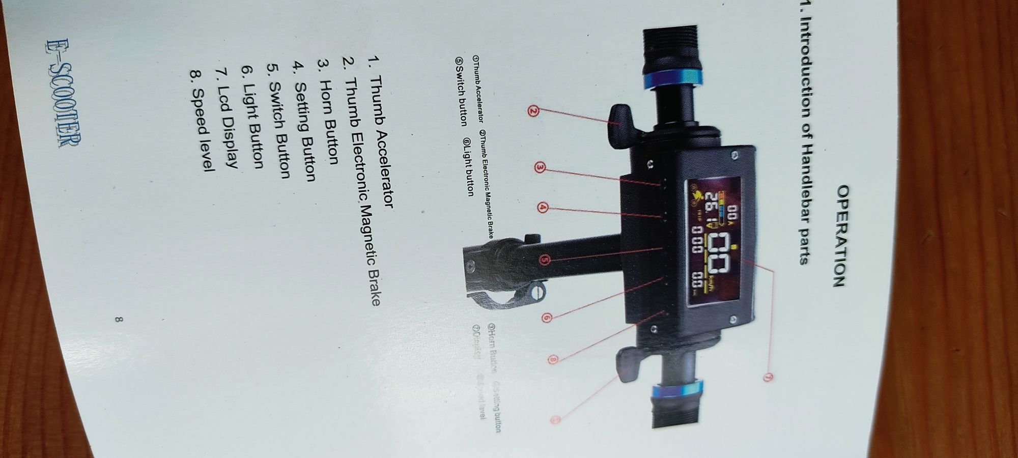Trotinete 25km/h 11kg