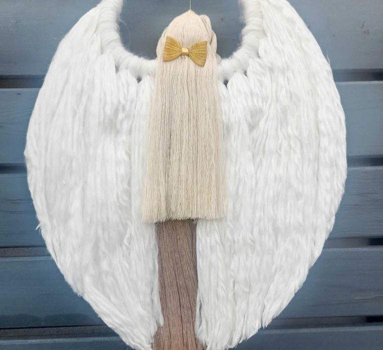 Decoração Anjo  branco