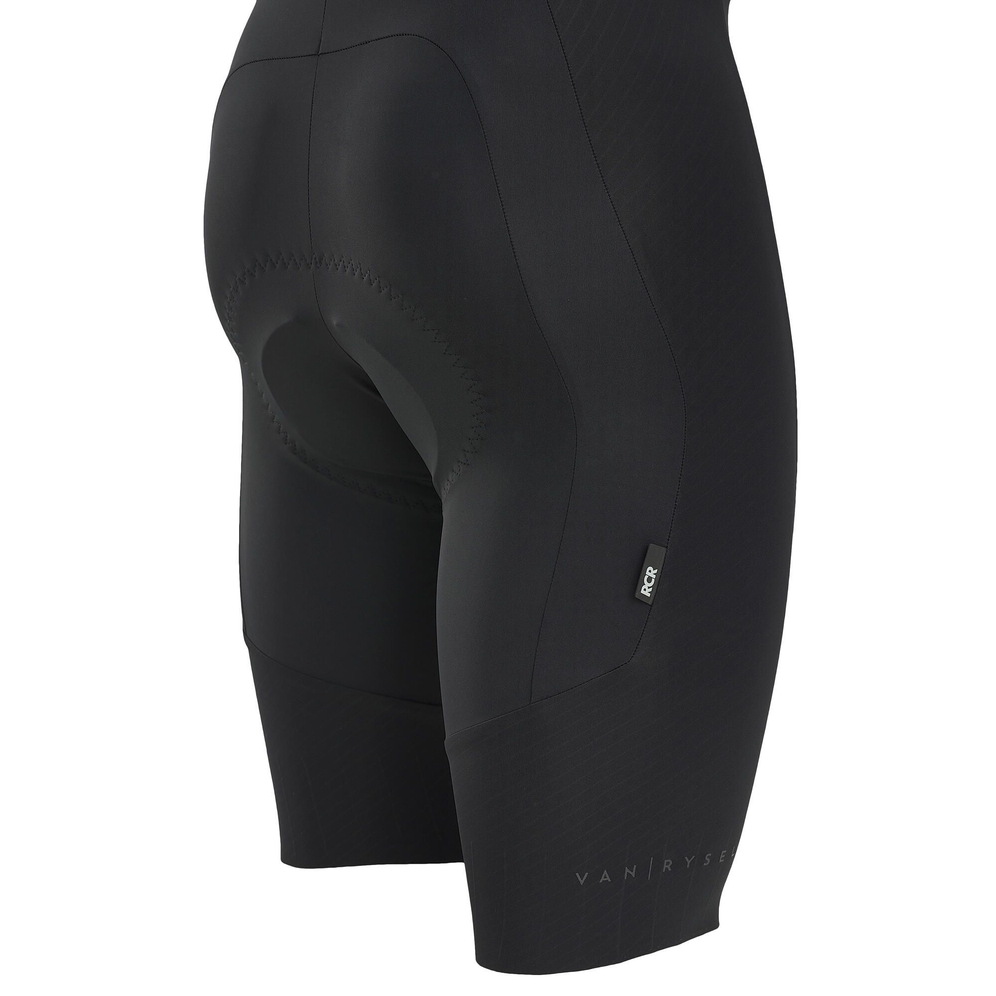 Calções Justos Ciclismo de Estrada Racer 2 Preto