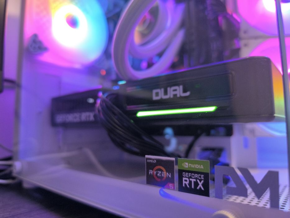 PC R5 5060RTX 32 RAM + Ecrã + Periféricos 3x S/ Juros